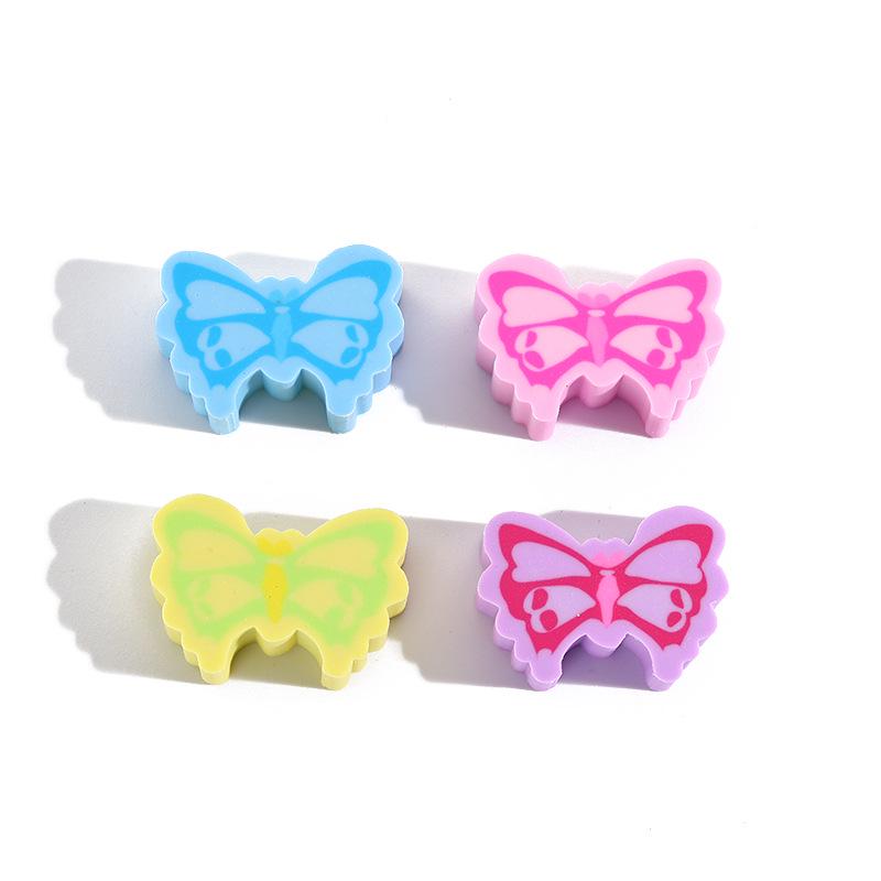 

Colorful Cartoon Butterfly Eraser for Kindergarten Recognition and Gifts Dark Violet 4
