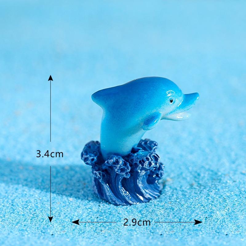 Mikro-Landschaftsdesign Surfbrett Segelboot Muschel Seevogel Zubehör OzeanStrand und Küste Kleine Ornamente