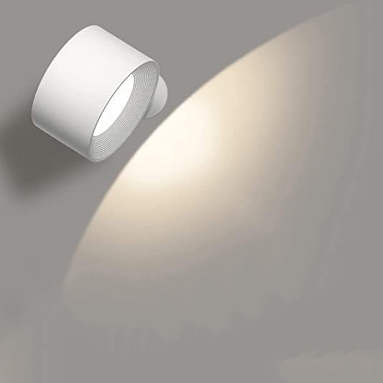 

LED Wall-Mounted Spotlight, Bracket Light, Dimmable, Color-Adjustable, Cordless, Magnetic, No Installation Required, 360° Lighting Angle, Tpye-C