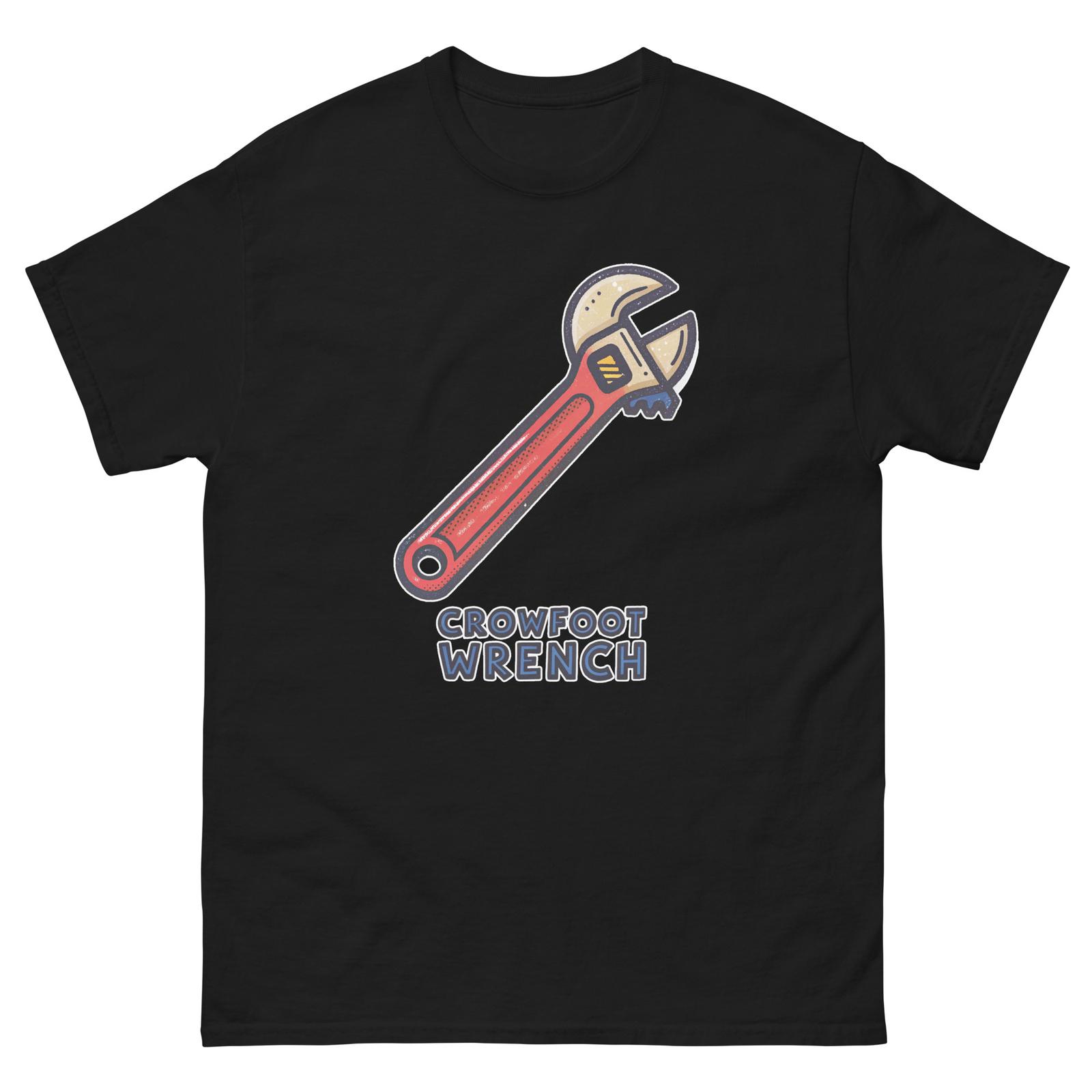 Crowfoot Wrench Workplace Tool Tools Construction Working T-Shirt M