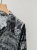 Women's Retro Print Mulberry Silk Long Sleeve Shirt - Spring New Arrival, Mid-Length & Loose Fit