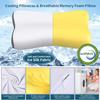 Cervical Neck Pillow Memory Foam Pillows for Neck Pain Relief, Ergonomic Pillow for Shoulder Pain, Contour Pillow for Sleeping, Orthopedic Bed