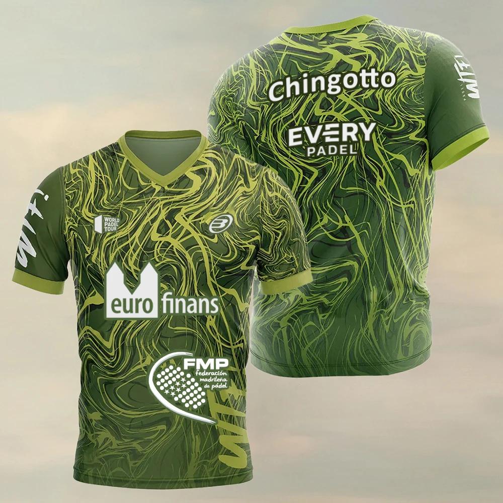 3D Printed Summer Men's/women's Fashionable Sporty Breathable T-shirt Short-sleeved Tennis Quick-drying O-neck Top