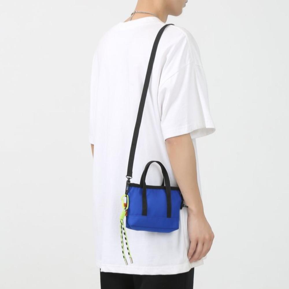 Nylon Men's Crossbody Bag Large Capacity Single Shoulder Bag Mini Mobile Phone Pack  Travel