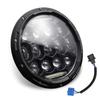 Universal 7'' Round LED Headlight for  LJ 1997-2018 SUV Car Fog Light LED Headlights ith /Lo Beam DRL  Eye