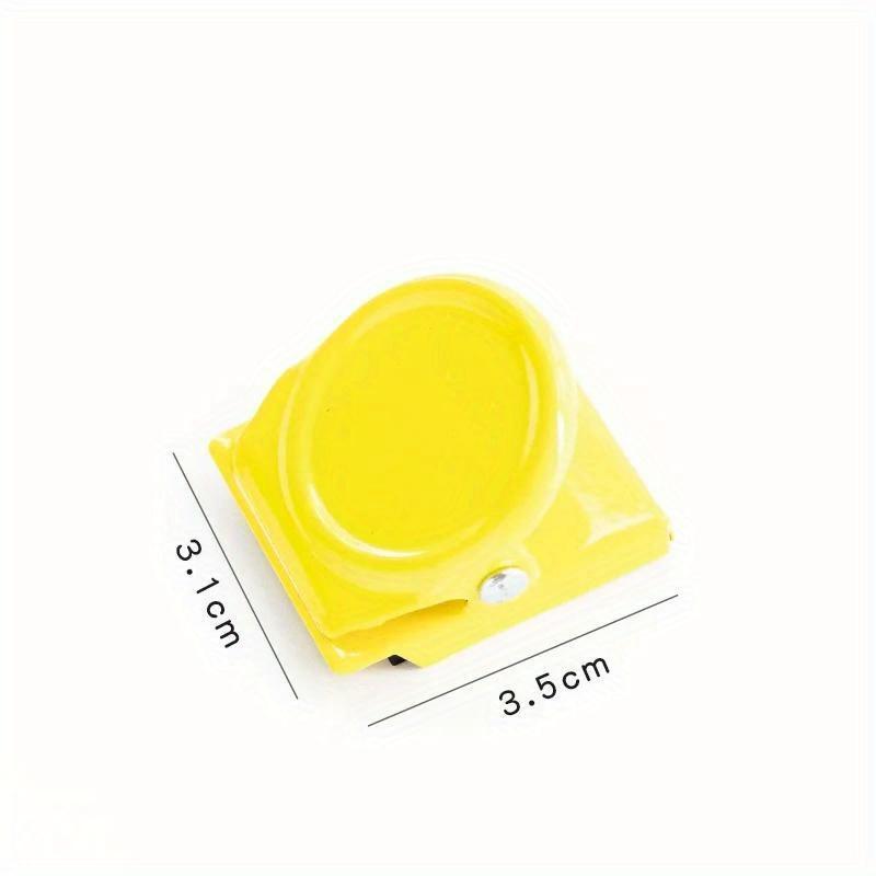9Pcs Instagram Style Candy Colored Memo Clip Creative Color Magnet Metal Message Clip Multifunctional Storage Small Clip