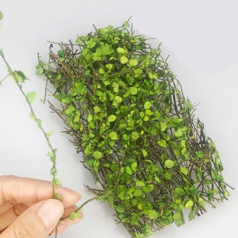 Realistic Artificial Plant Vine Model Set Creative Homes Decors Craft For Shelf Desktop Display Scenery Landscape