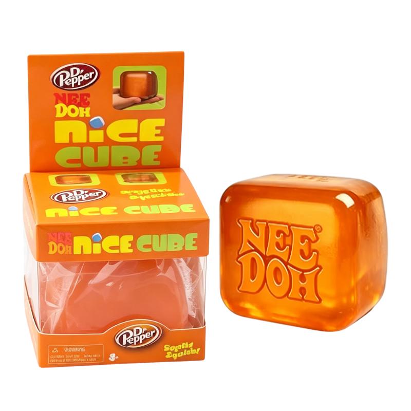 2026 HOT Schylling NeeDoh Nice Cube Series Fidget Cube Sensory Stress Relief Toy Anxiety Calm Relax Gift All Ages 3 and Up