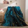Marmor Decke Abstrakt Geometrisch Fleece Flanell Überwurfdecke Weich Warm Leicht Decke für Couch Sofa Geschenk für Mädchen Jungen