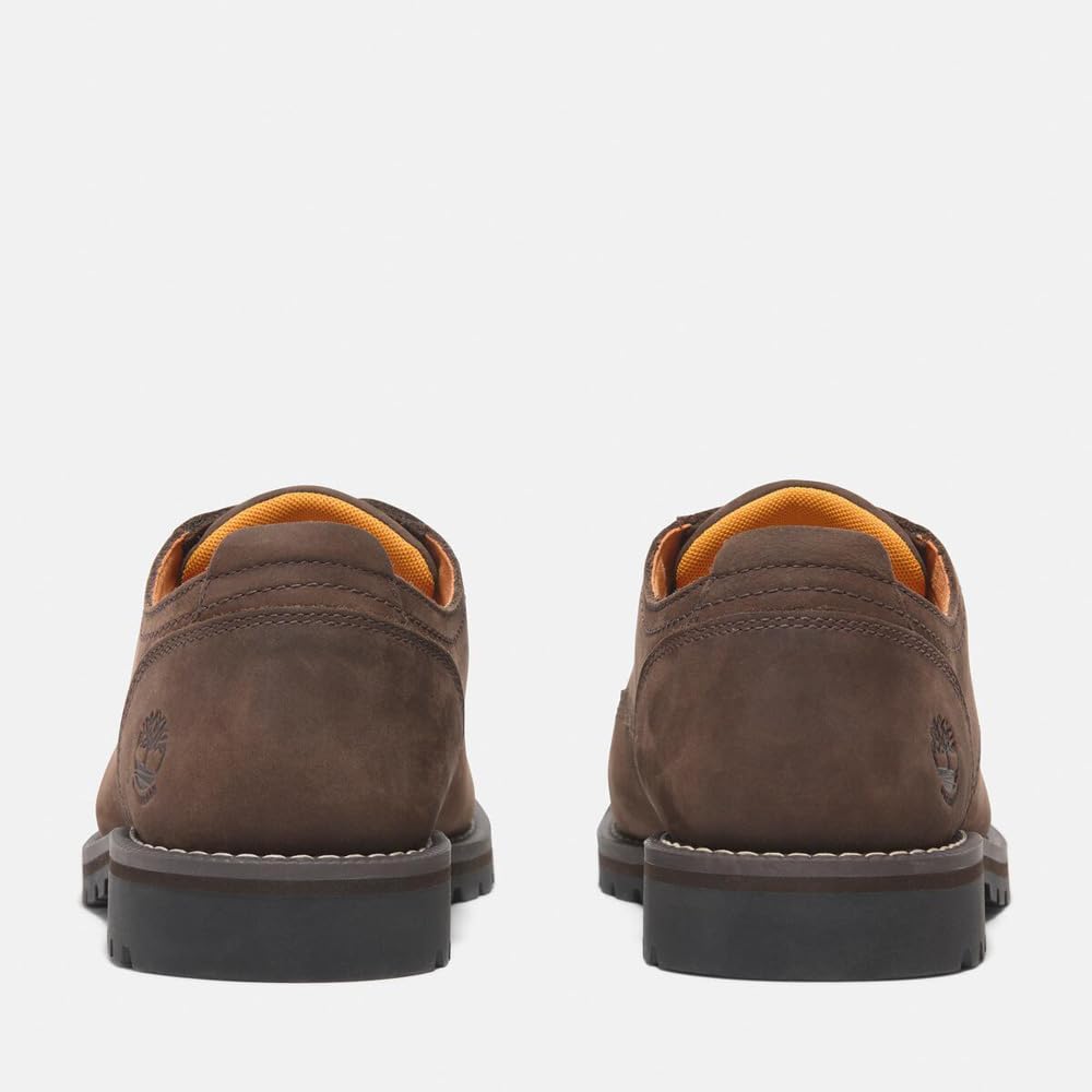 Timberland Redwood Falls Waterproof Dark Brown Size Size Men's Lace-Up Shoes, Nubuck, 8.0 (TB0A699PW071), 26.0cm