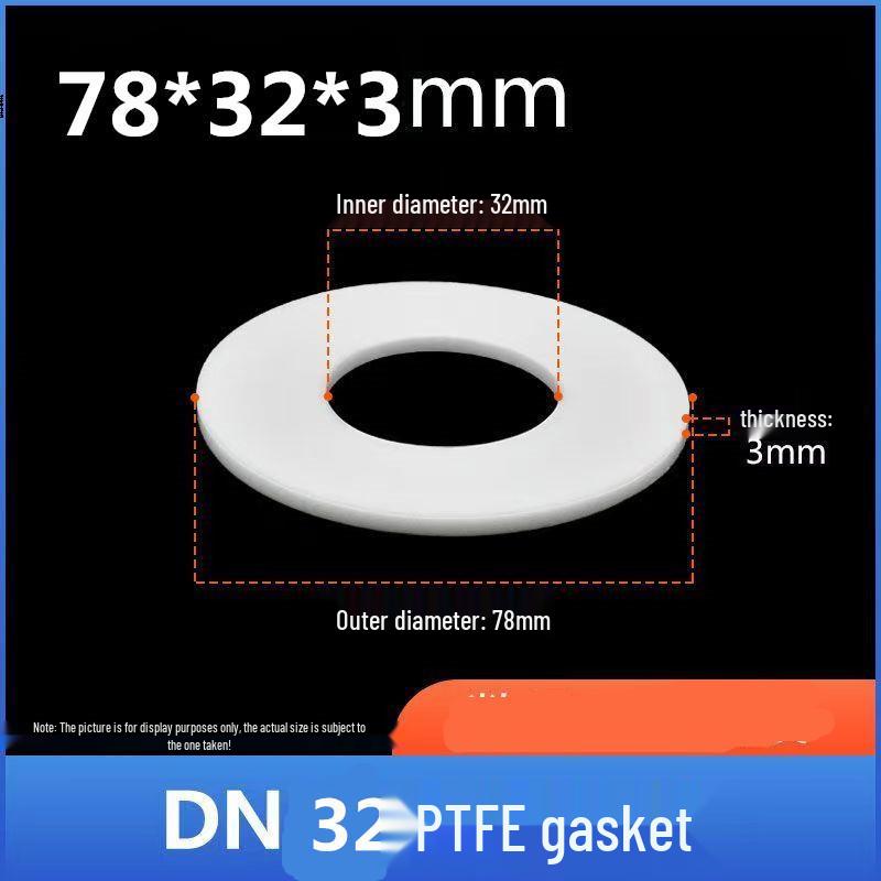 PTFE Teflon Gasket - Polytetrafluoroethylene Flange, Non-standard Machining