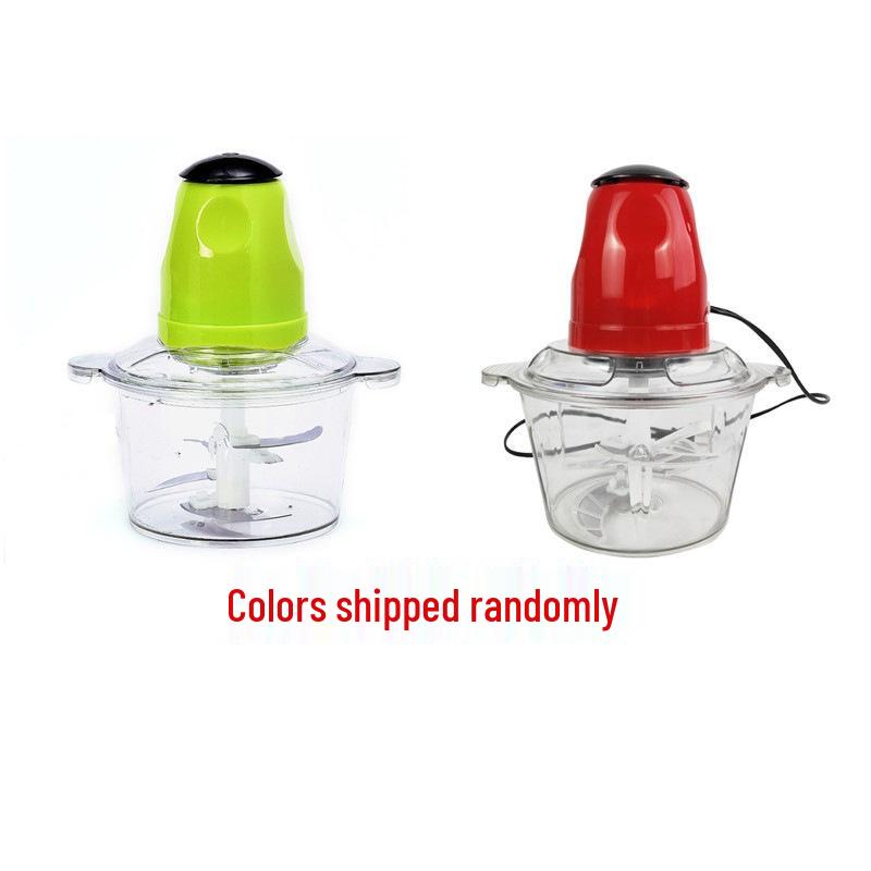 Stainless Steel Electric Meat Grinder & Food Processor - Large Capacity, Multifunctional for Baby Food, Garlic, and More