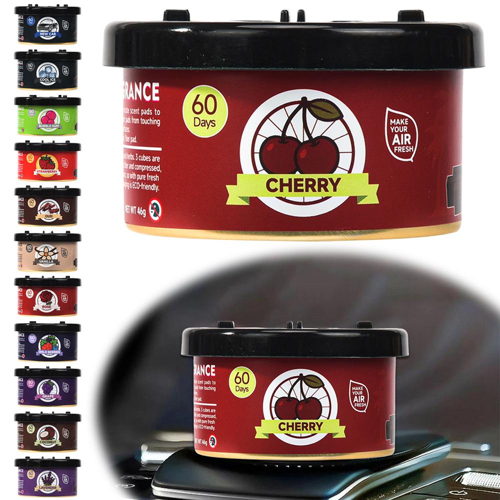 Car Air Freshener Bubble Gum Scent Cans Odor Eliminator With Lid Essential Long-Lasting Strong Fragrance For Auto Toilet Supplie