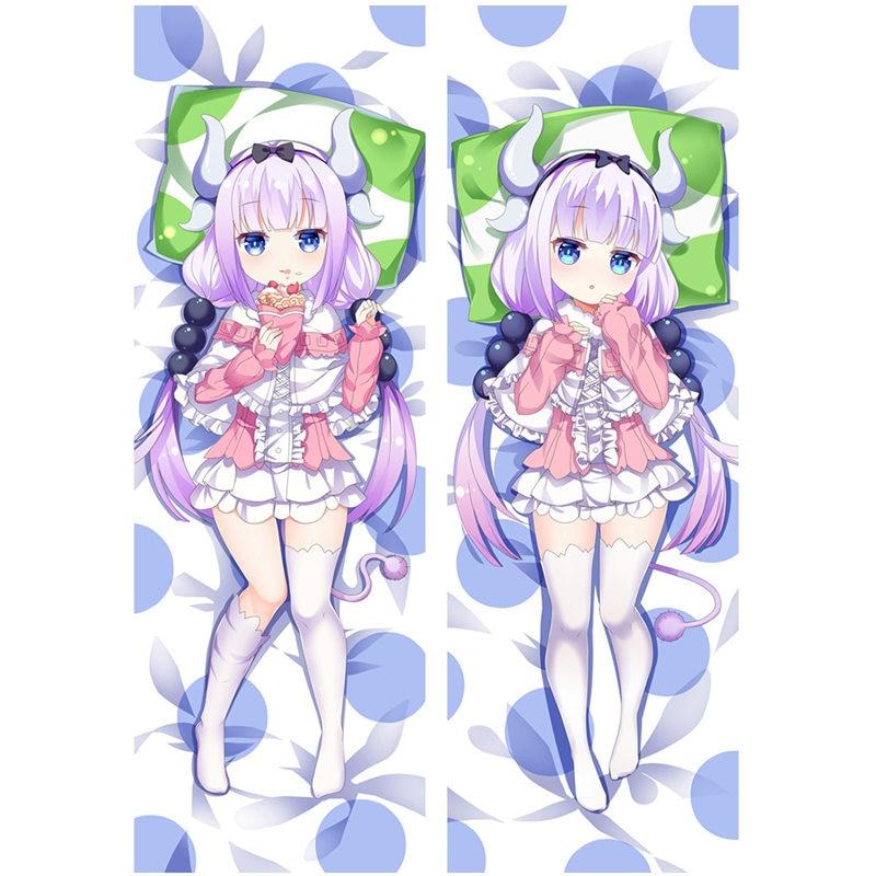 

60x180 см аниме Miss Kobayashi s Dragon Maid наволочка наволочка сексуальное 3D двустороннее постельное белье обнимающее тело наволочка подарки на заказ