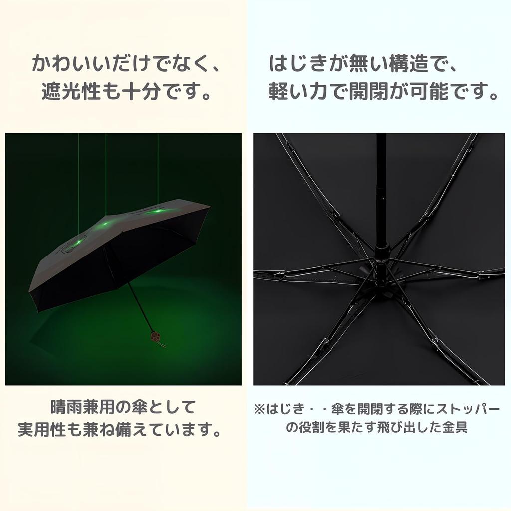 YasYouRi Folding Umbrella with a Cute Cat Paw Easy Opening and Suitable for Women in Sun and Light Heat Sun UV Protection Print, Closing, Rain,