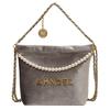 Bolsa feminina nova moda outono e inverno bolsa de corrente de diamante bolsa de ombro texturizada de nicho de alta qualidade