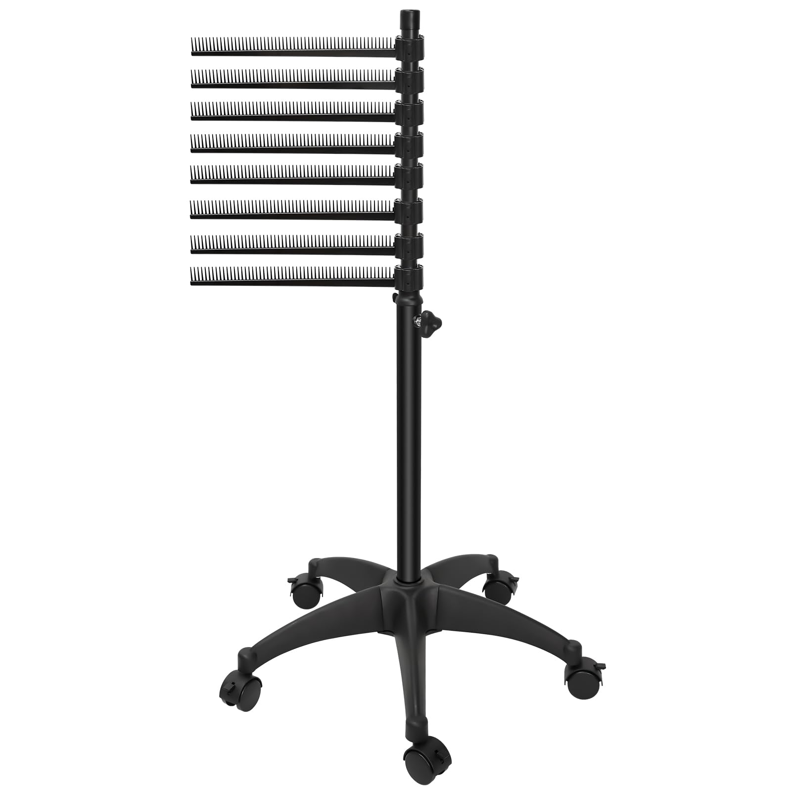 

144 штифта регулируемая стойка для волос для плетения стилистов стойка для волос двухсторонняя стойка для волос держатель для удлинителей инструменты для плетения чёрный