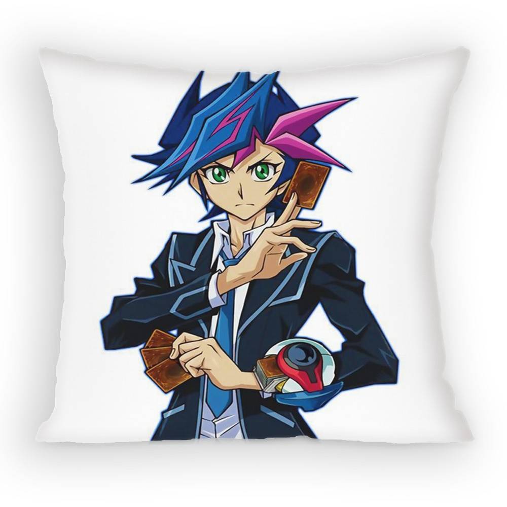 YuGiOh VRAINS Cool Pillow Case Sofa Living Room Bedroom Headboard Backrest Cushion Square Cushion Nap Time