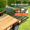2-Sided Trailer Tailgate Lift Assist, 360 lbs Load Capacity, Compatible with Open Utility Trailer Tailgate and Ramp, with 10 to 24 Inch Heights Side