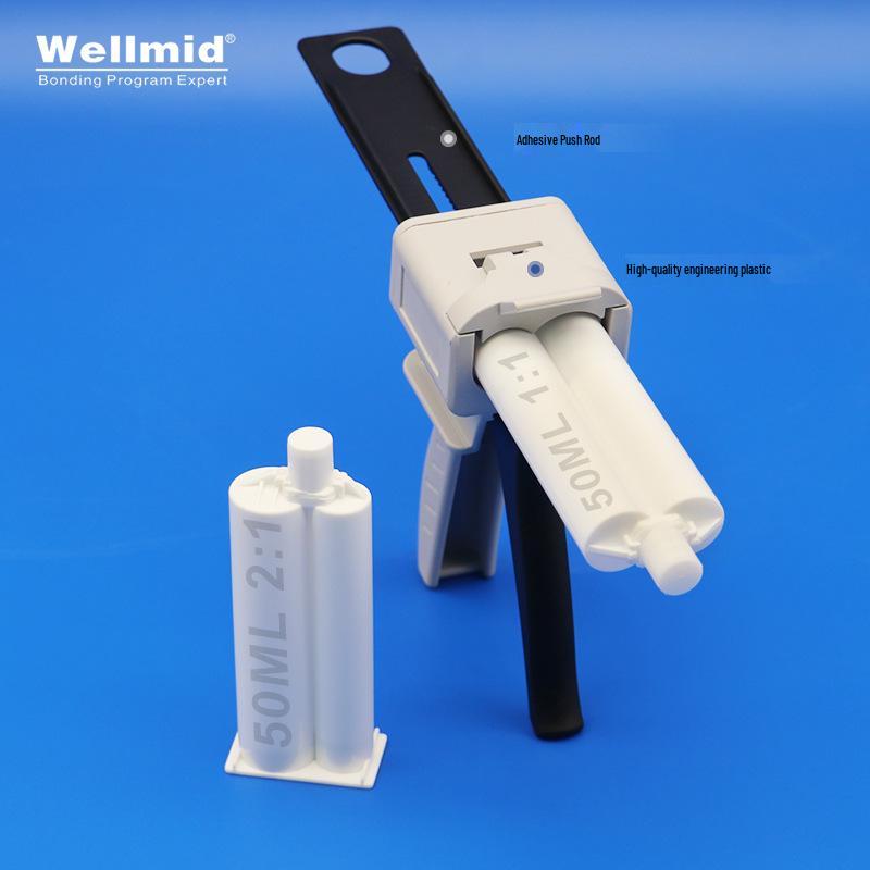 AB Glue Manual Dispensing Gun - 50ML, 1:1/2:1 Ratios