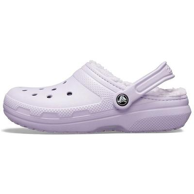 Round Toe Slip-On Clogs Women Footwear Light-Purple 203591-5OP