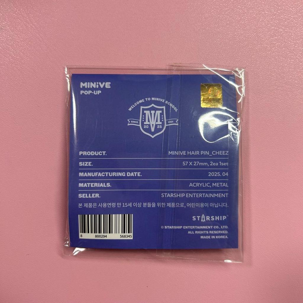 [USED] IVE MINIVE Pop-up Hairpin Liz