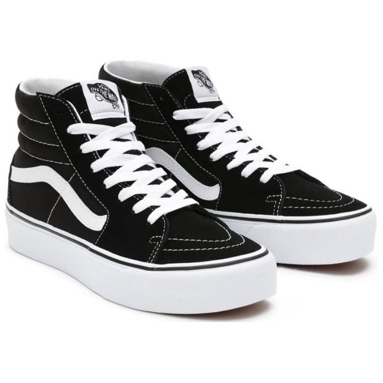 Vans Sk8-Hi Platform 2.0 Trendy Sports High-Top Skate Shoes Women sneaker Black VN0A3TKN6BT1