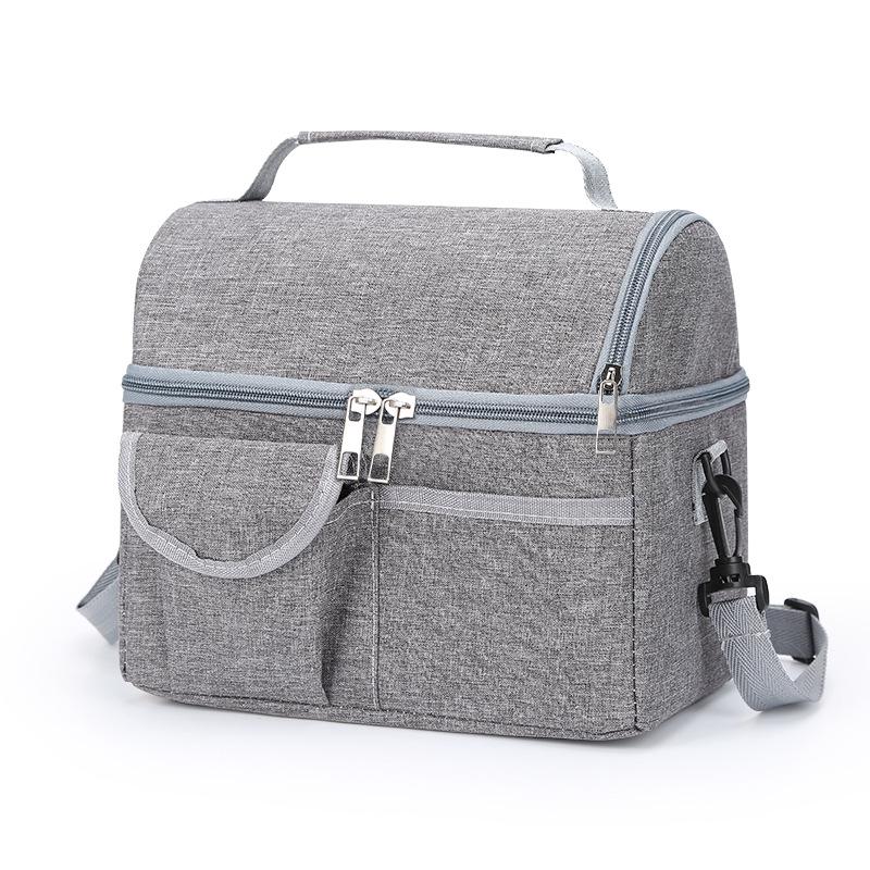 Portable Insulated Breast Milk Storage Bag with Ice Pack - Blue