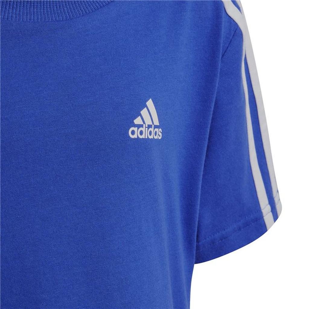 Children's Sports Outfit Adidas 3S Co Blue
