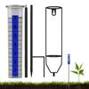 New Outdoor Garden Rain Gauge Freeze Proof Rain Gauge Outdoor Best Rated For Garden Deck Lawn With Numbers Adjustable Height