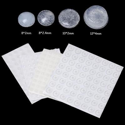 Transparent Collision Cushion Prevent Noisy Bumper Silicone Pads Self-adhesive Damper Furniture Door Stopper Home Improvement