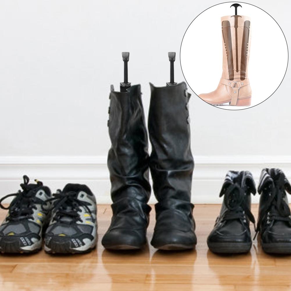1 Pair Plastic Shoe Stretcher Shoes Tree Shaper Boots Expander with Hhandle