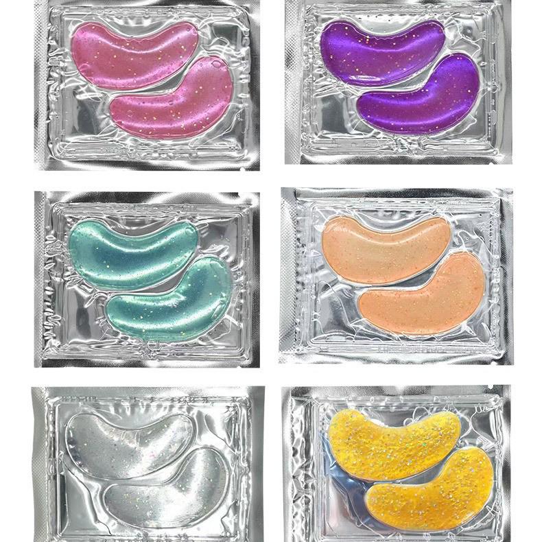 Hydrogel Eye Mask Patches with Hyaluronic Acid & Collagen for Moisturizing and Tightening