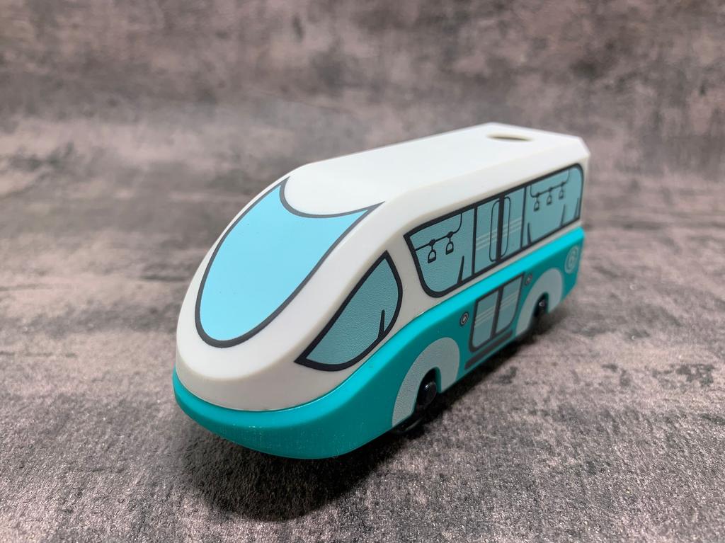 Electric Train Locomotive Magnetic Car Diecast Slot Fit All Brand Wooden Train Track Railway For Kids Children's Toy W02