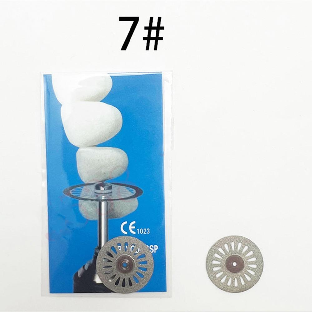 1pc Ultra-thin Dental Diamond Disc Disks Grit Cutting Disc Tool for Polishing and Contouring