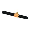 Yousheng Halloween Wristband Cartoon Ghost Decor Soft Plush Bracelet Circle Children Halloween Party Slap Bracelet Unisex Snap Ring