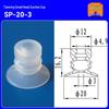 Triple-Layer Vacuum Release Silicone Nozzle for Robotic Arm