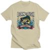 Born To Fish Forced To Work T Shirt Men Pure Cotton Tshirt Leisure Tee Short Sleeves Angler Fishing Tshirt Loose Fit Clothing