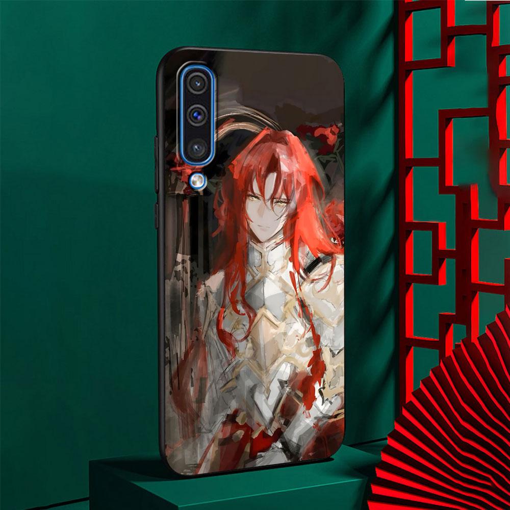 Honkai Star Rail Argenti Case do Samsung Galaxy A70 A70s A20e A02s A30s A50s A10 A20s A20 A30 A50 A03s TPU Czarny pokrowiec na telefon