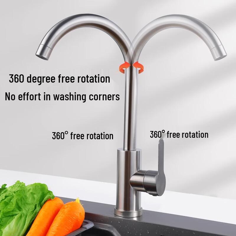 Mengwan Heiß- und Kaltwasser-Küchenarmatur aus Vollkupfer