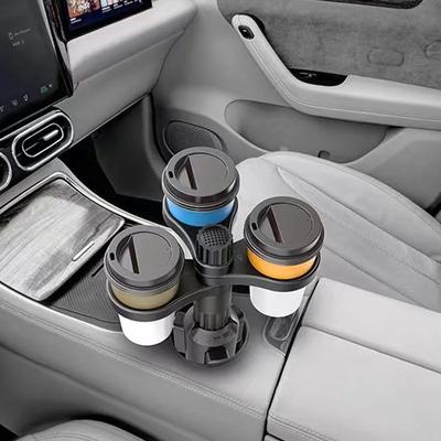 Auto-Becherhalter-Erweiterungsadapter 360° drehbarer Einsatz Getränkehalter verstellbare Basis Auto-Becherhalter Getränkeflaschenhalter