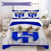 Roshn Saudi League football team Al Hilal SFC Neymar da Silva Santos Júnior Home Decoration Soft Bedding Down Pillowcase Duvet Cover (without core) K4