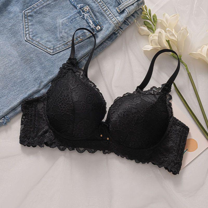

Женские Сексуальные Кружевные Бюстгальтеры Пуш-ап С Перекрестной Спиной Однотонное Нижнее Белье Для Женщин Дышащие Мягкие Бюстгальтеры Для Девочек Бюстгальтеры Модные Женские Бюстгальтеры 38/85AB чёрный