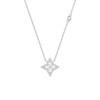 Elegant Diamond Sparkle Necklace: Women's Summer High-End Rhombus Pendant Clavicle Chain - Perfect Gift for Girlfriend on Qixi Festival
