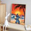 Disney Stitch Eating Ice Cream Diamond Painting Art Kit Handmade DIY Home Decor Gifts