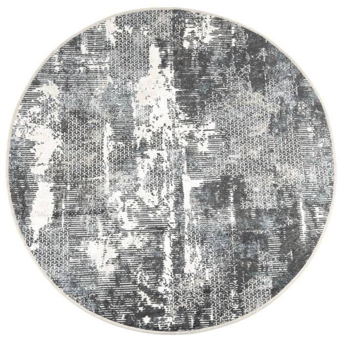 VidaXL Washable Multicolored Rug Ø 120 Cm Non-slip 136596