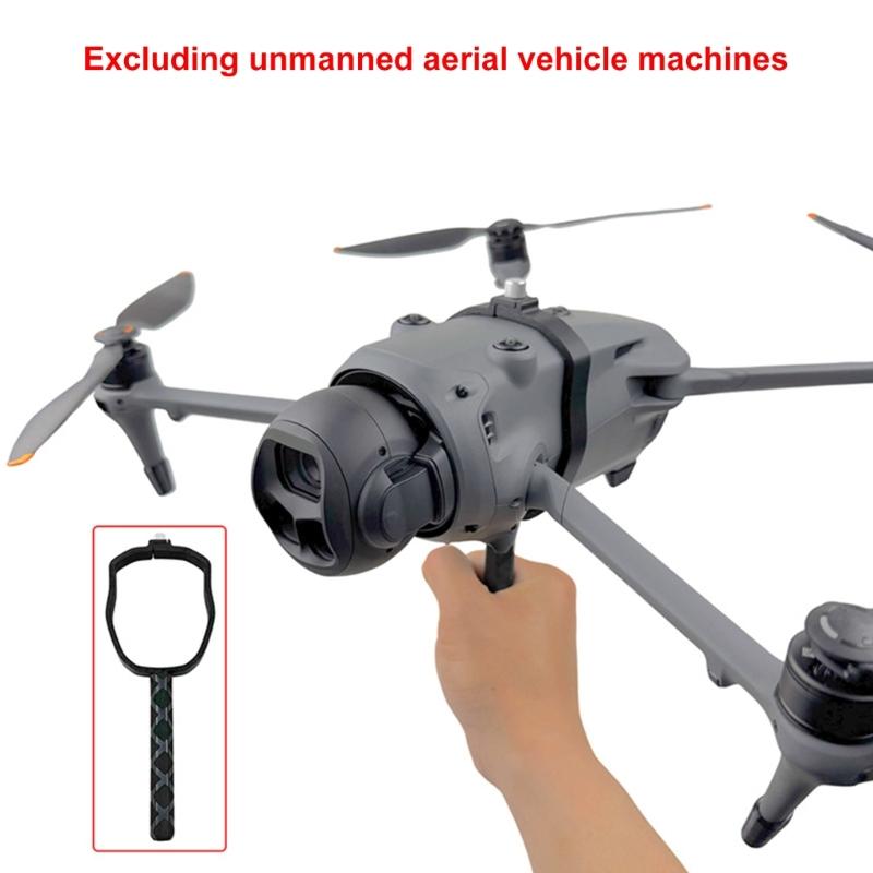 Handheld Take-Off Landing Bracket Holder Sticks Rod for 4 To Ground Filming With Sponges Protections