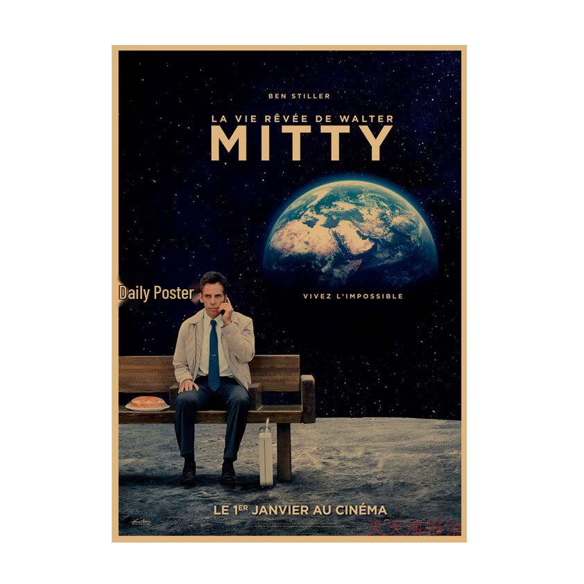 

Daydreamer Retro Movie Poster - Decorative Kraft Paper Wall Art for Cafe, Bar, Dorm 29.7X42cm(A3 size）