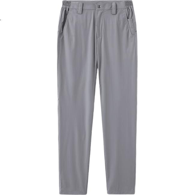 SUPIELD Outdoor Stretch Quick-Dry Durable Wrinkle-Resistant Casual Tactical Pants for Men, Moon Rock Gray, Size M