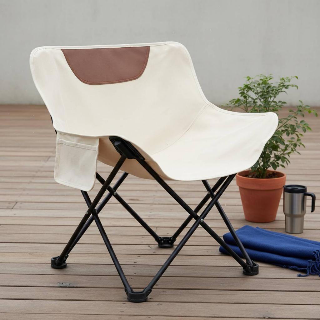 Oxford Cloth Moon Seat Cover Universal Replacement for Portable Folding Beach